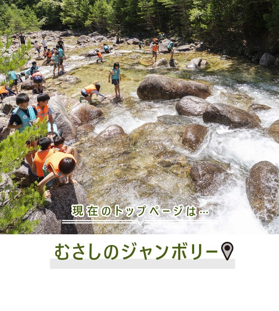 現在のトップページは…むさしのジャンボリー