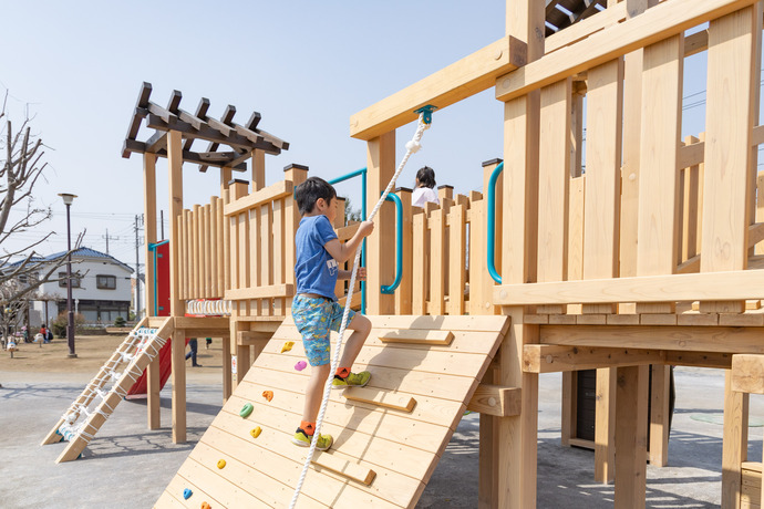 あそんでいる様子の写真