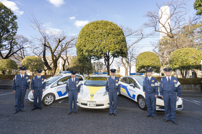 パトロール車両の写真