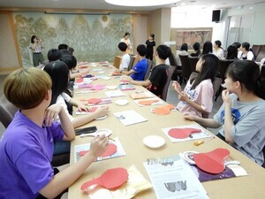 韓国文化体験の写真