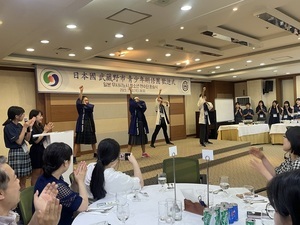 ホストファミリーとの集合写真