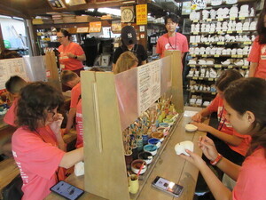 深大寺 絵付け体験