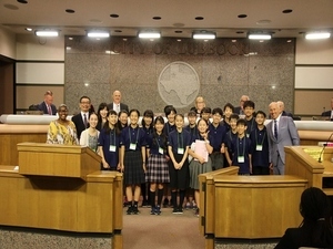 写真：ラボック市役所表敬訪問