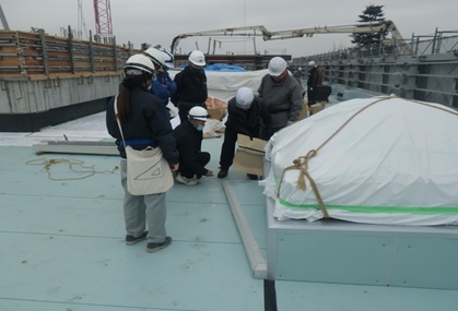 建設現場の写真