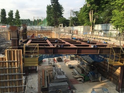 建設現場の写真