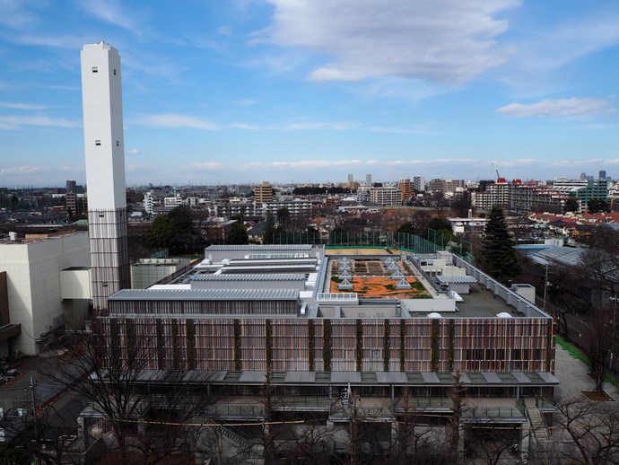 新・武蔵野クリーンセンター外観写真