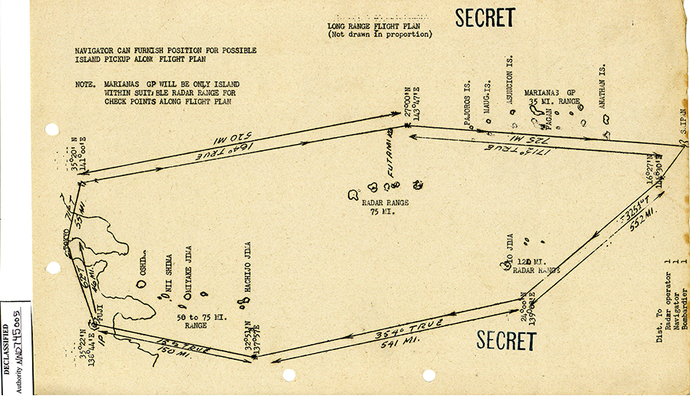 長距離飛行計画の写真