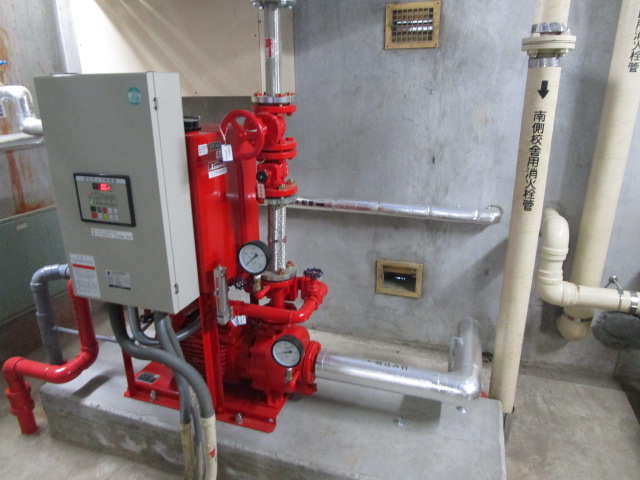 三中消火ポンプ