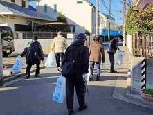 一斉清掃の様子