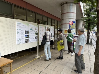 写真: イトーヨーカドーでのオープンハウスの様子