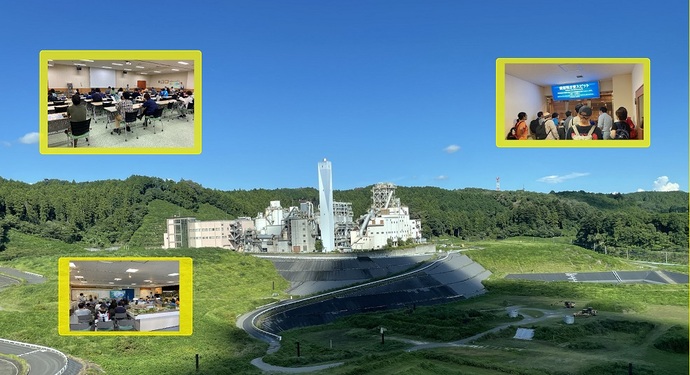 写真：二ツ塚処分場全景