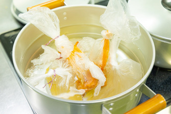 湯煎調理の写真