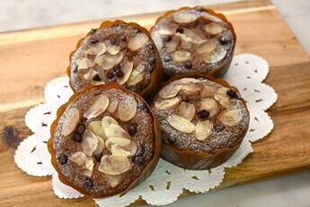 チョコバナナマフィンの写真