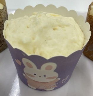 ヨーグルトカップケーキの写真