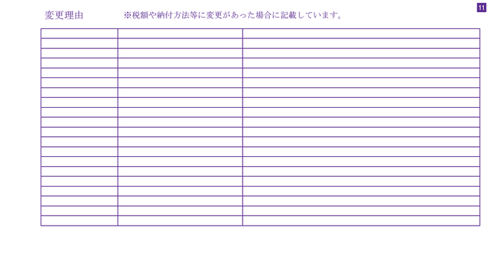 納税通知書