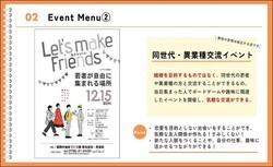 アンケート設問イメージ イベントメニュー