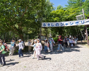 ハイキングお見送り