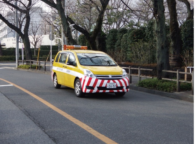 写真:職員点検状況の様子