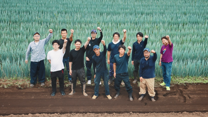 武蔵野市学校給食部会の部会員（生産者）の方々の写真