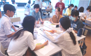 写真：ワークショップの様子