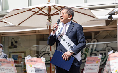 4月5日土曜日武蔵野市民生児童委員協議会ふれあいイベントの写真