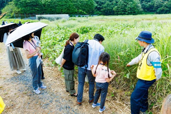 見学会の様子の写真