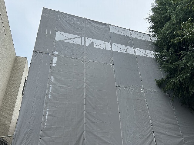 柱主筋が立ち上がっています。