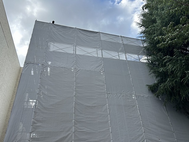 柱主筋が立ち上がっています。