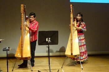 写真：むさしの国際交流まつり様子1